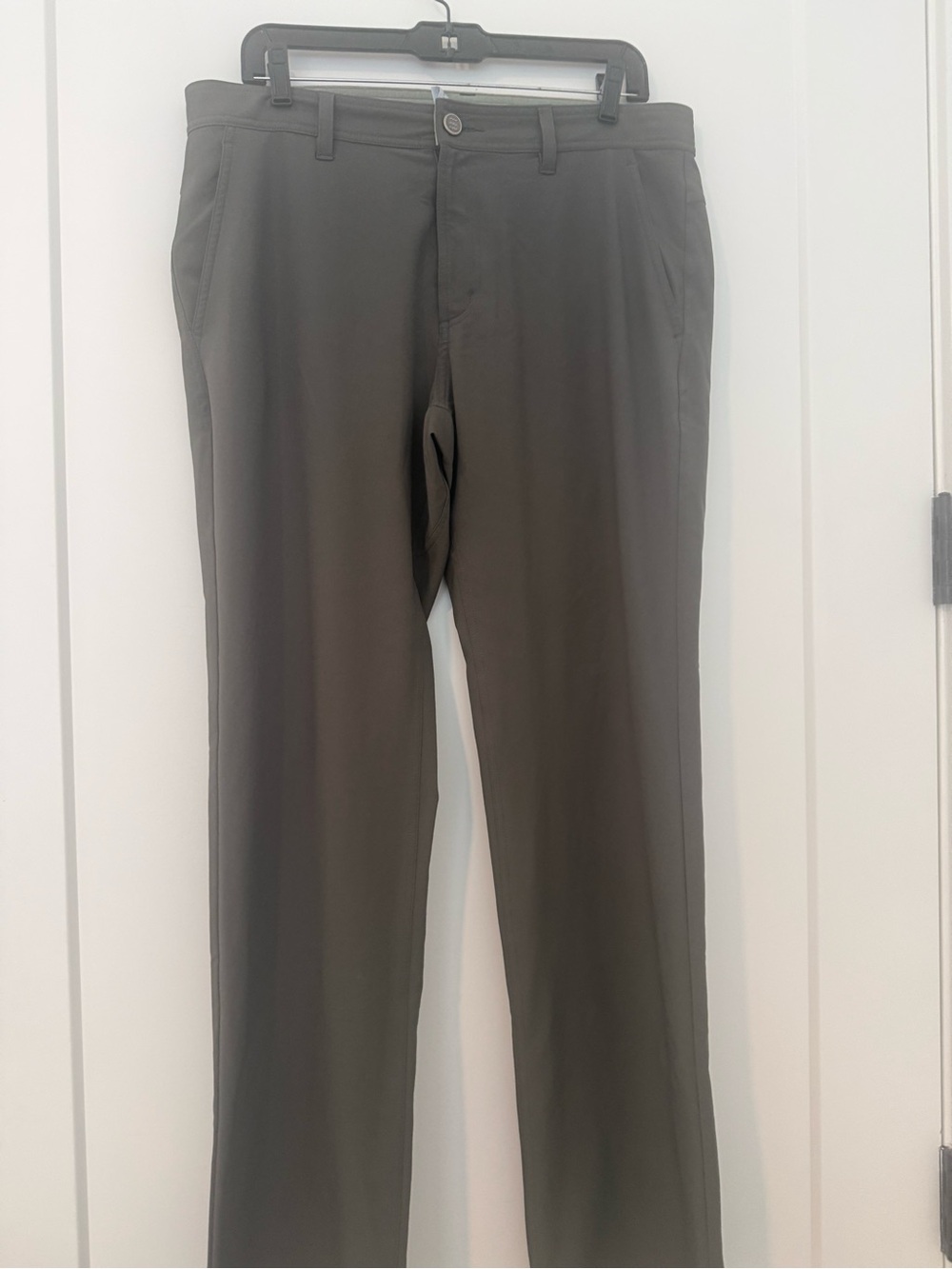 Free Fly Apparel Men's Straight Chinos - Olive Gray